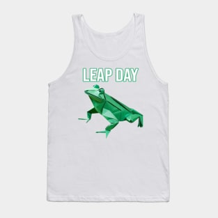 Leap Day Origami Frog - PanfurWare LLC Tank Top